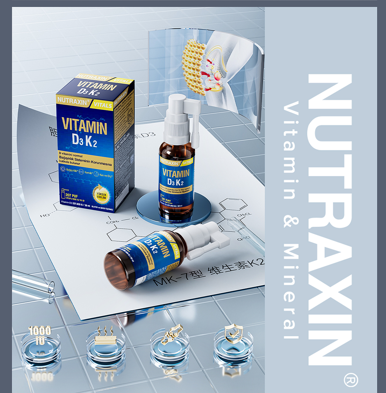 《营养补充剂NADH》大健康品牌&电商设计（图ZMzk3NDU0MDYw） - 品牌 - 站酷设计师萧若清寒原创素材 - 站酷ZCOOL