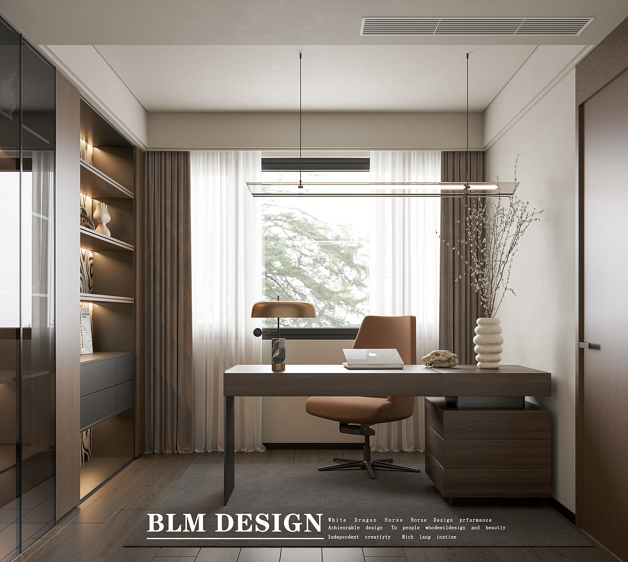 现代家装效果图案例