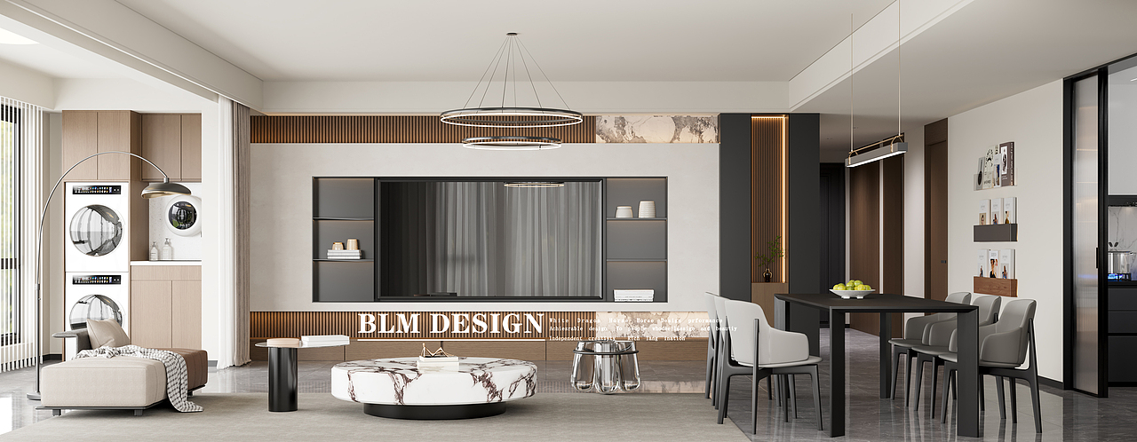 现代家装效果图案例