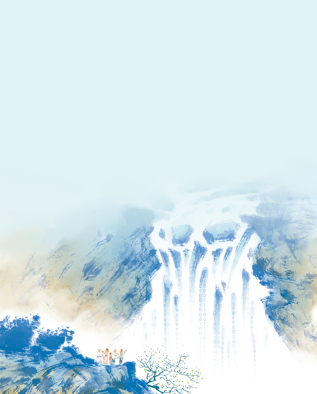 网信杂志近几期手绘封面合集（图ZMzk3NDU1Mzc2） - 商业插画 - 站酷设计师Z昊楠原创素材 - 站酷ZCOOL