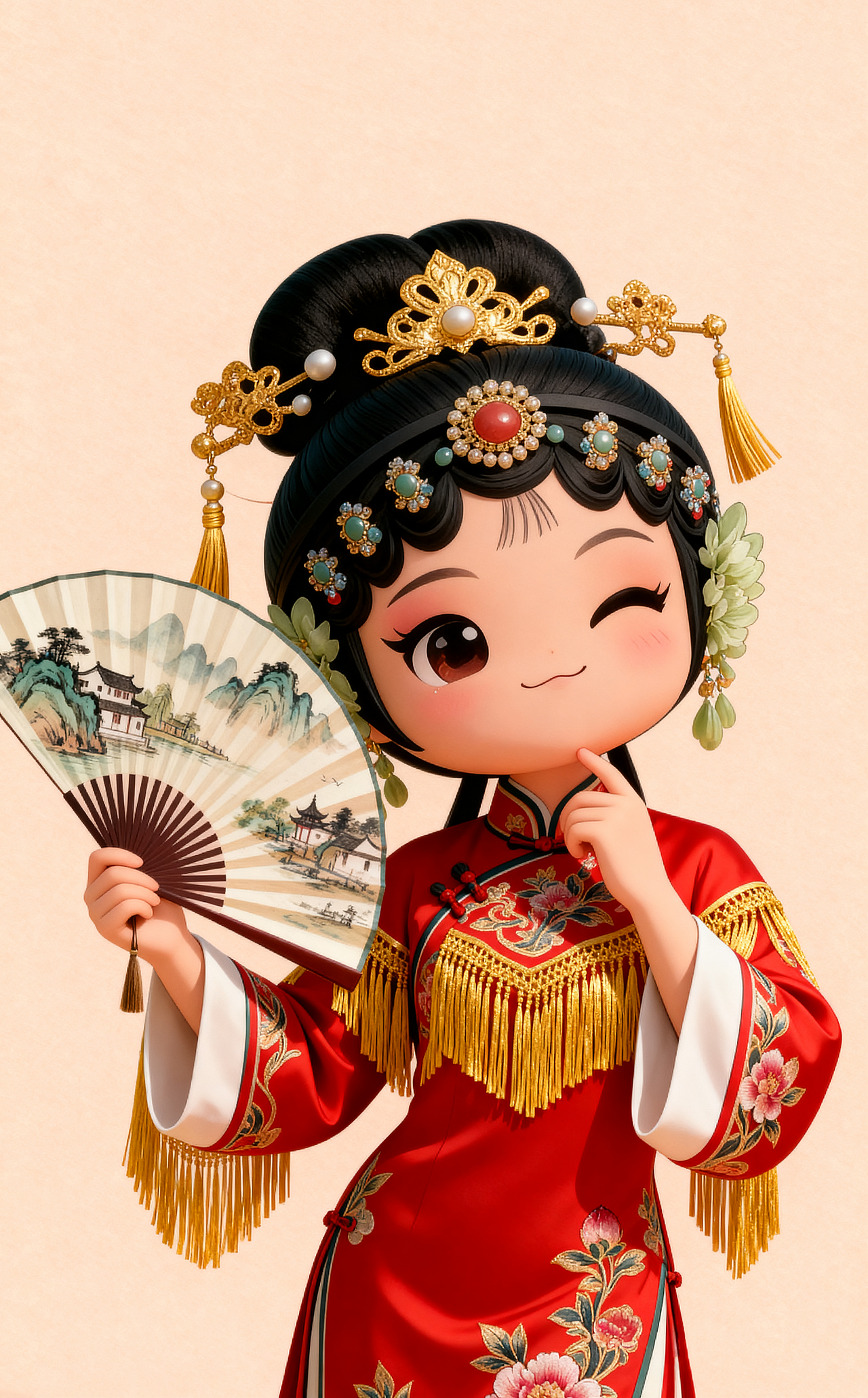 苏州印象人物IP设计，复古汉服延伸周边（图ZMzk3NDU3MTI0） - 商业插画 - 站酷设计师权权原创素材 - 站酷ZCOOL