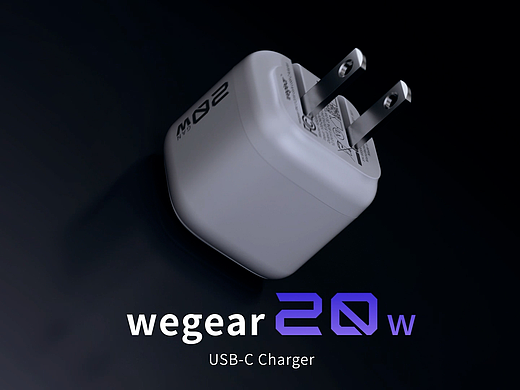 充电头产品三维动画