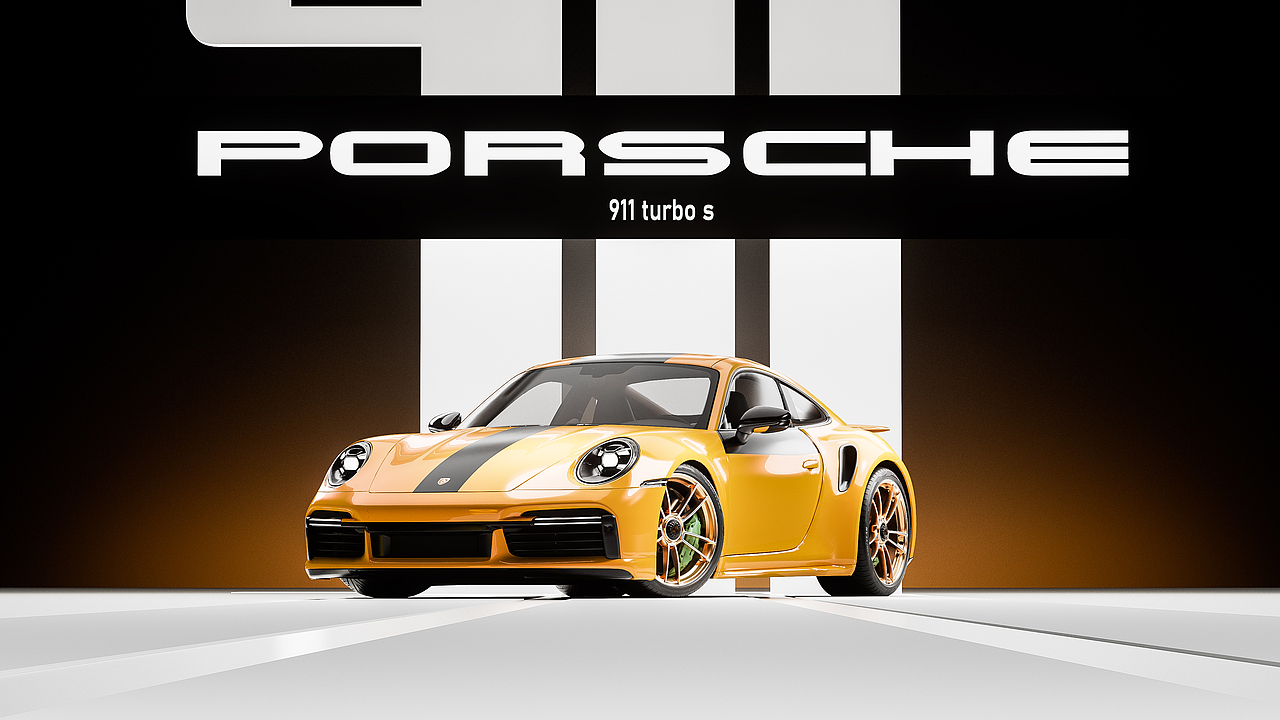 Porsche 911 Turbo s 动态设计短片