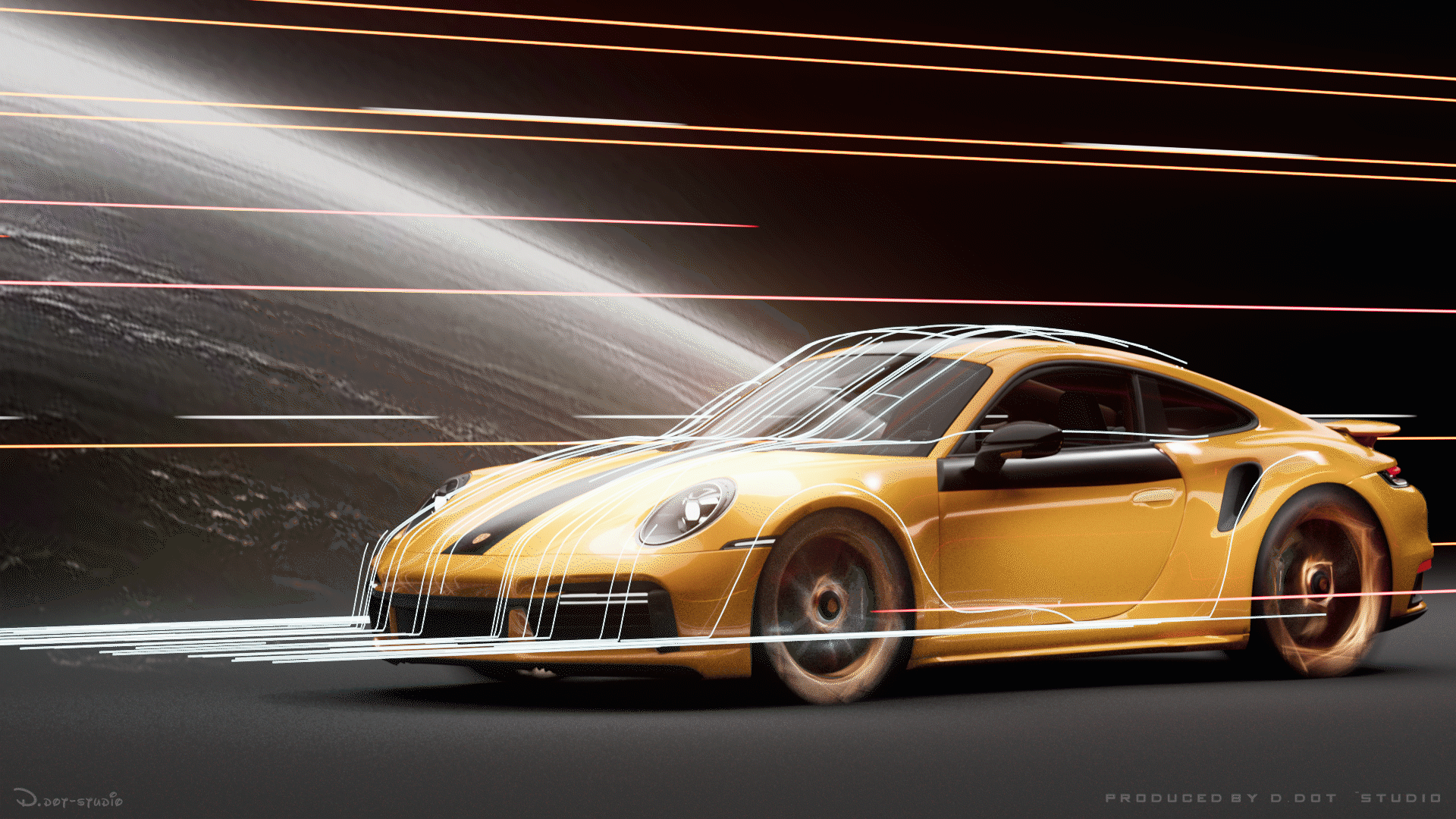 Porsche 911 Turbo s 动态设计短片