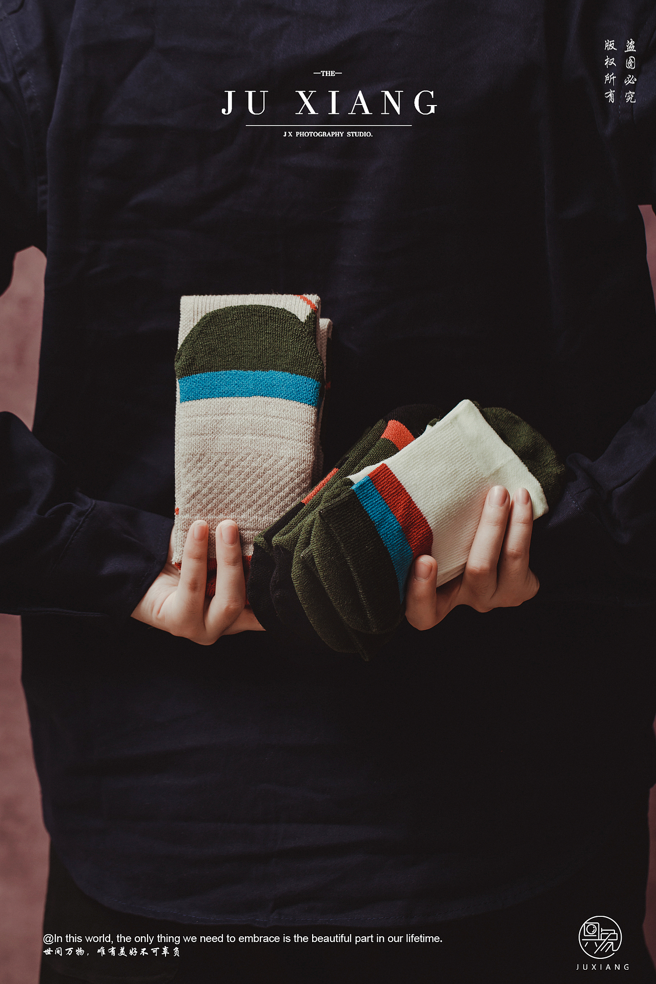 美式袜子拍摄案例