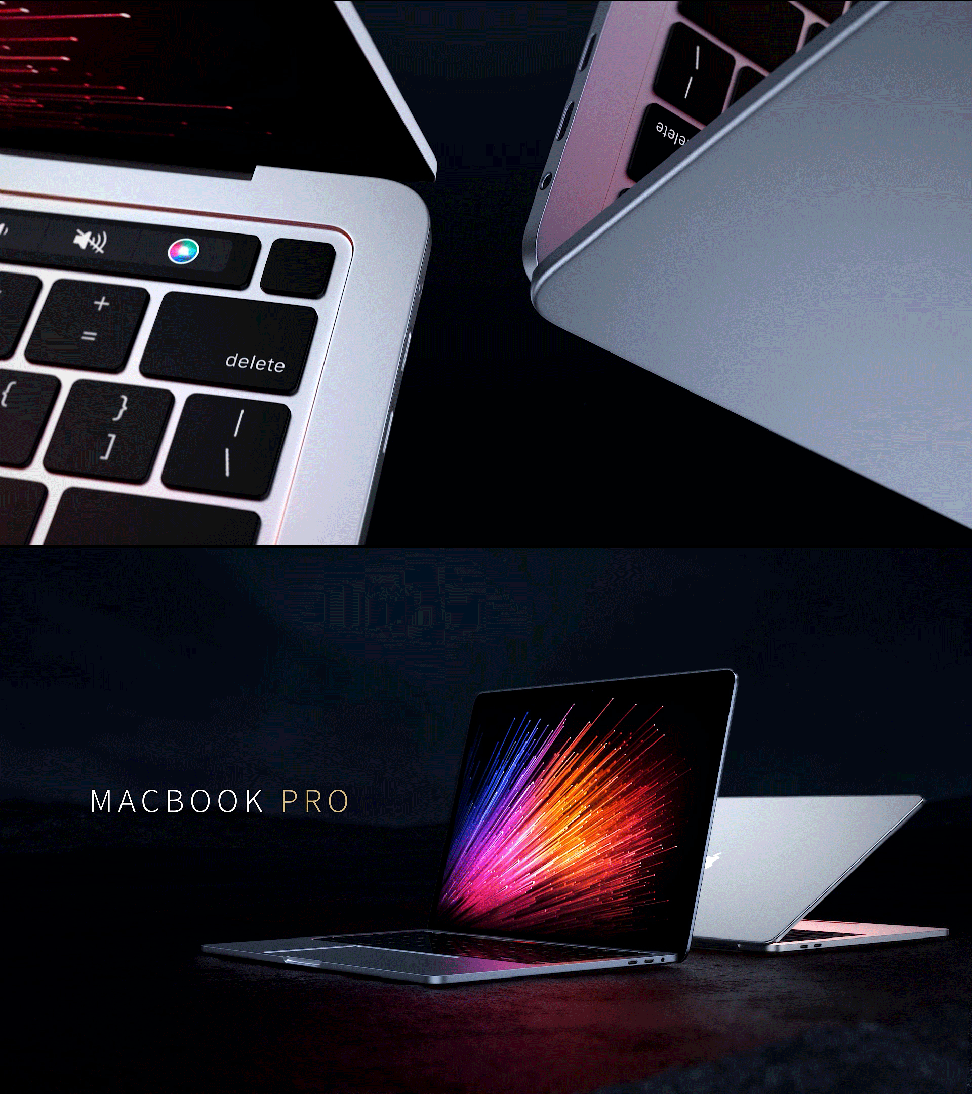 MACBOOKPRO产品动画/动态设计