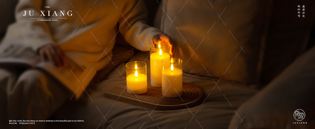 电子蜡烛拍摄案例（图ZMzk3NDczMDY0） - 产品摄影 - 站酷设计师具象视觉JUX原创素材 - 站酷ZCOOL