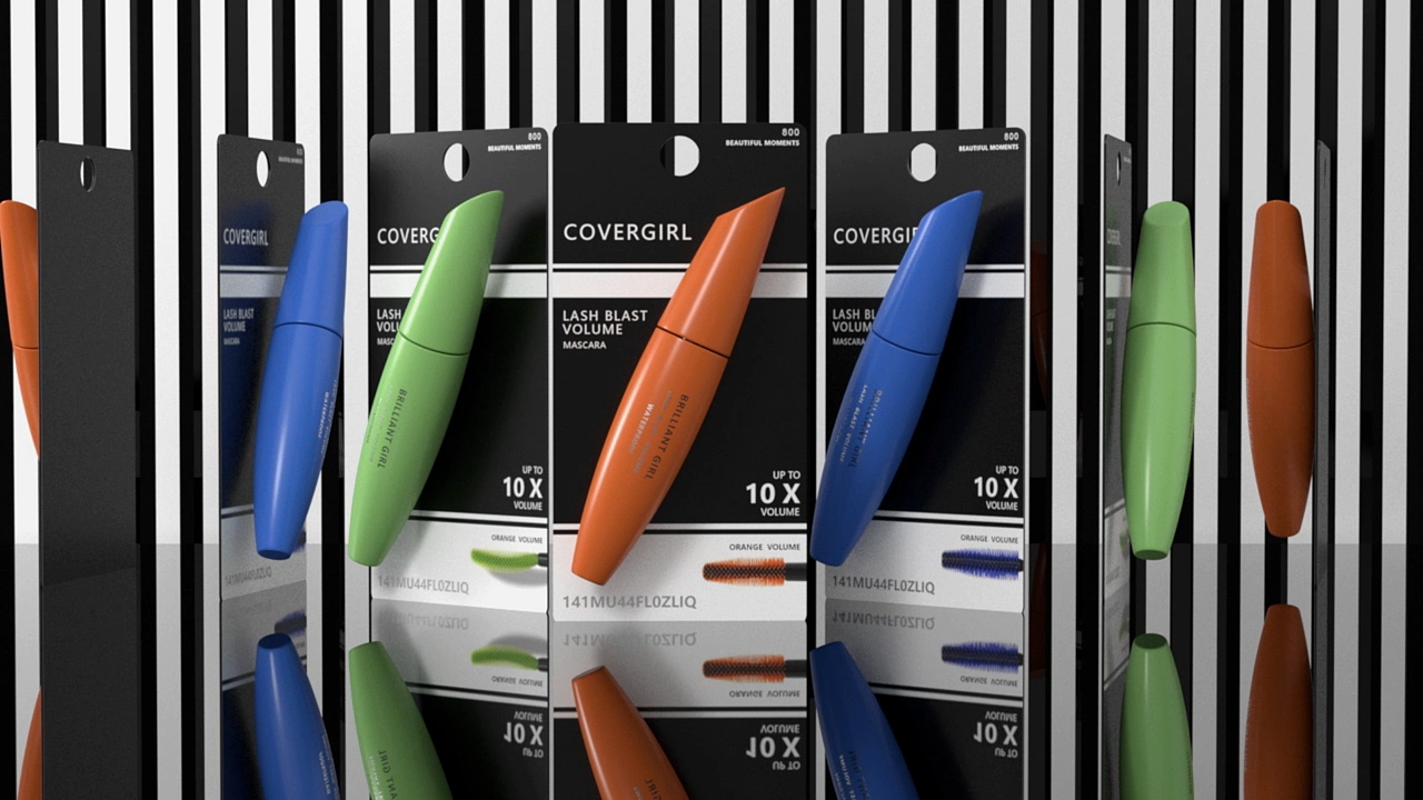 c4d三维动画渲染 | 眉笔产品