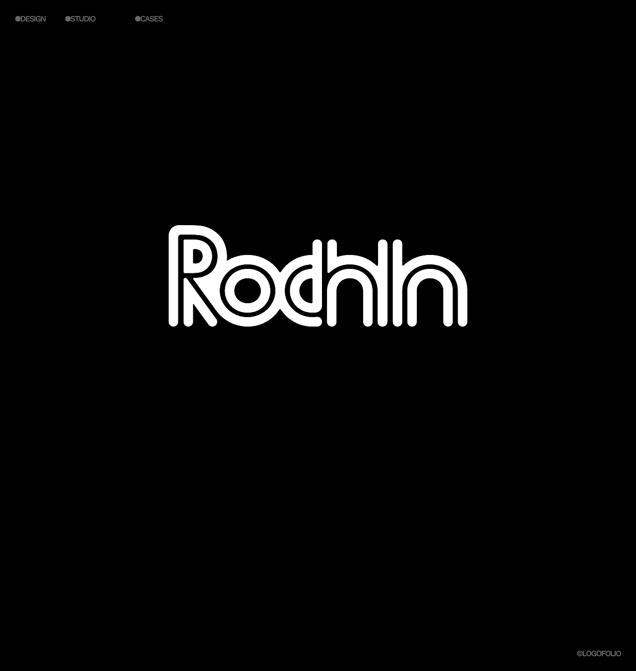 字体LOGO探索:15组黑白场景下的英文LOGO