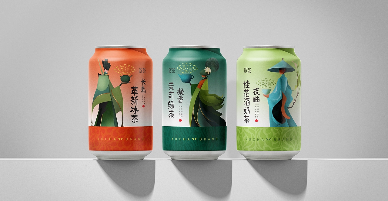 叙茶全案|品牌视觉|LOGO|VI &茶饮料包装设计