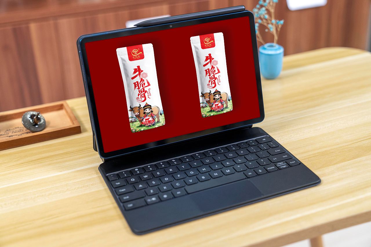 内蒙古老牧民牛脆骨（图ZMzk3NDg1MDE2） - 包装 - 站酷设计师石鸿刚原创素材 - 站酷ZCOOL