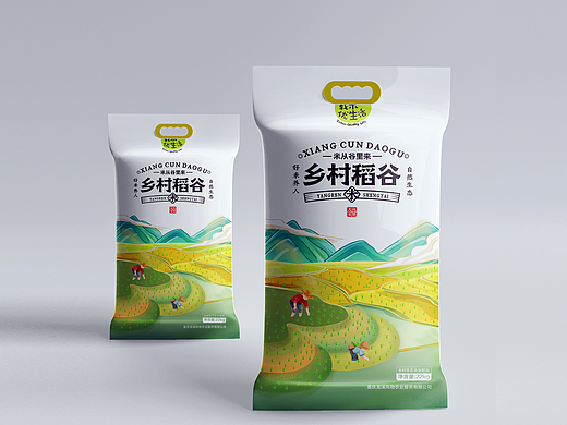乡村稻谷
