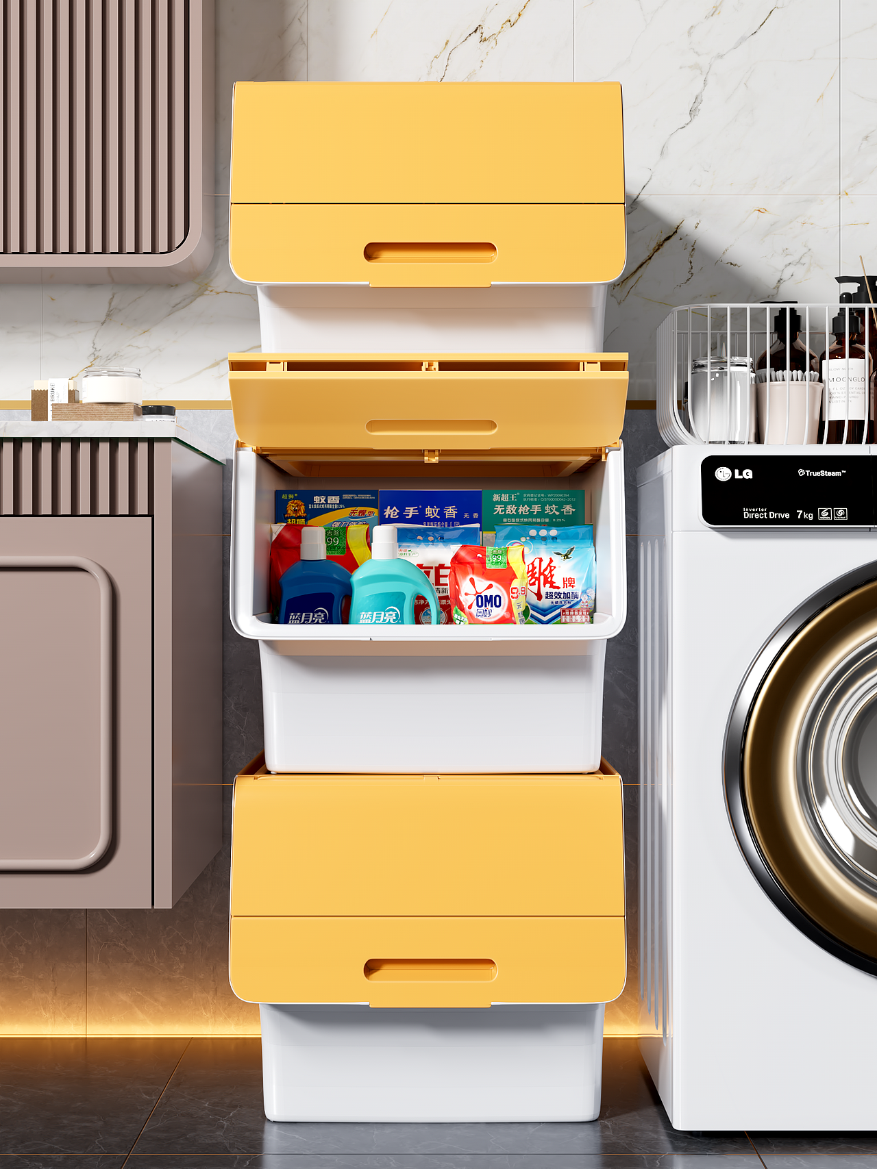 玩具收纳箱产品渲染（图ZMzk3NDg5ODQ0） - 产品 - 站酷设计师Z294515243原创素材 - 站酷ZCOOL