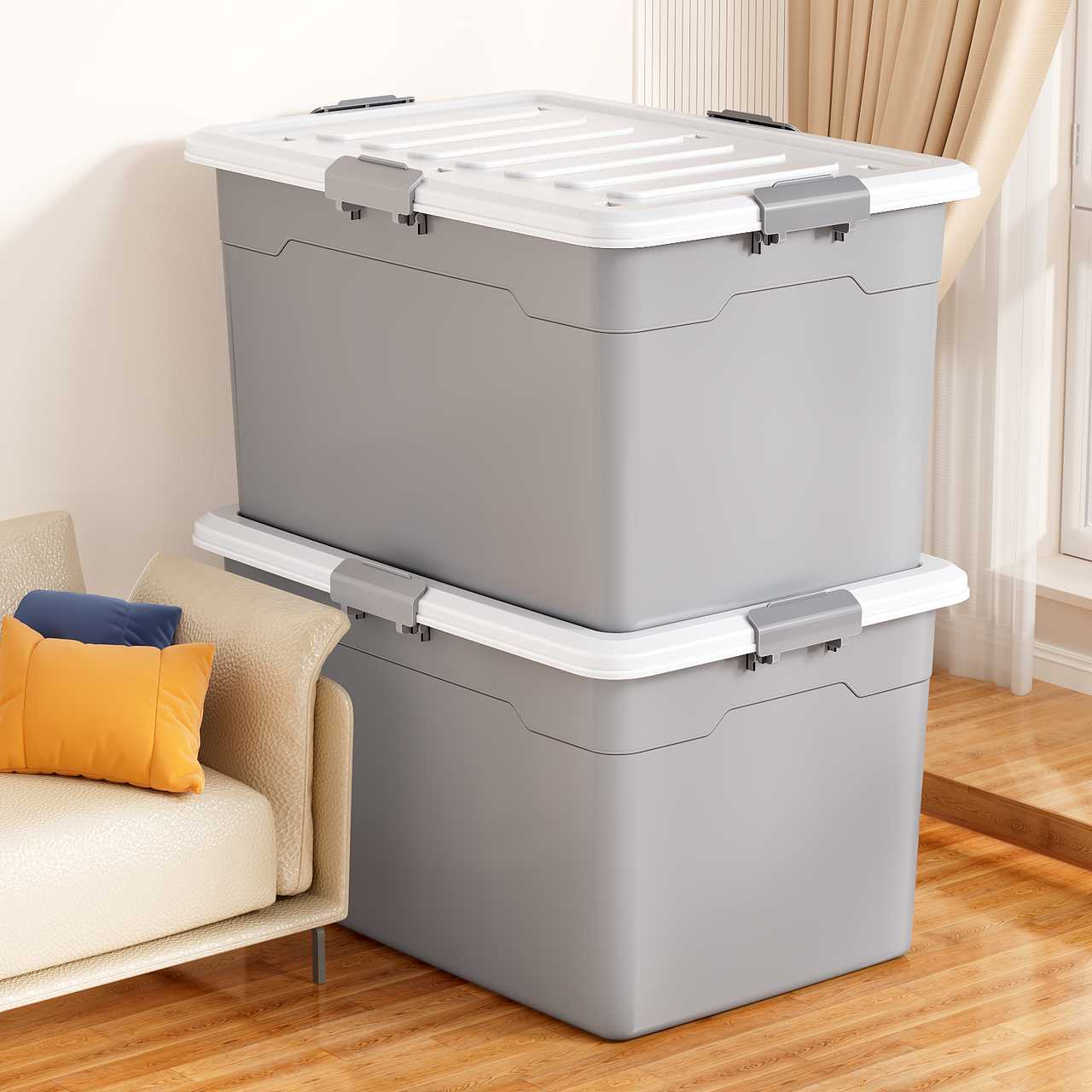 收纳箱产品渲染（图ZMzk3NDkxOTM2） - 产品 - 站酷设计师Z294515243原创素材 - 站酷ZCOOL