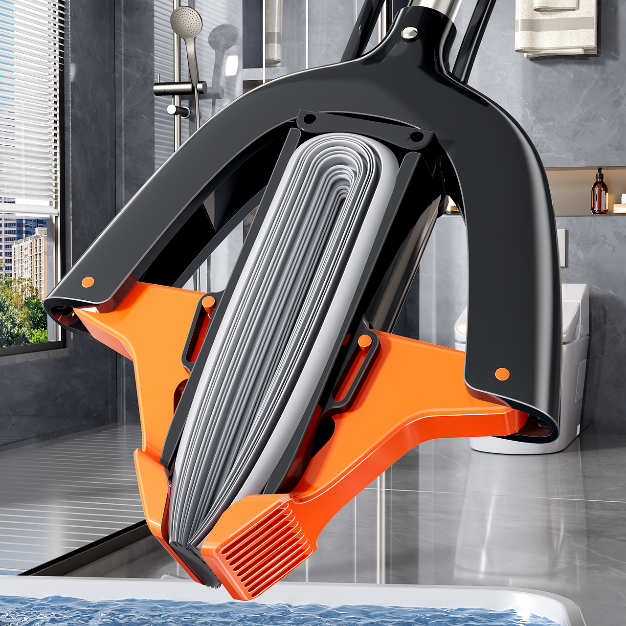 胶棉拖把U型产品渲染（图ZMzk3NDkyMTE2） - 产品 - 站酷设计师Z294515243原创素材 - 站酷ZCOOL