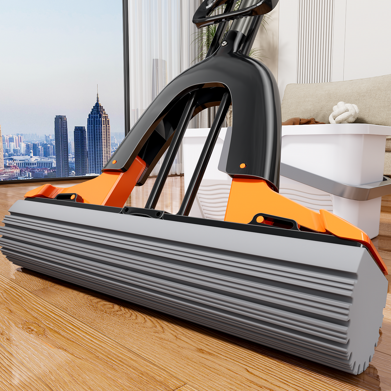 胶棉拖把U型产品渲染（图ZMzk3NDkyMTcy） - 产品 - 站酷设计师Z294515243原创素材 - 站酷ZCOOL