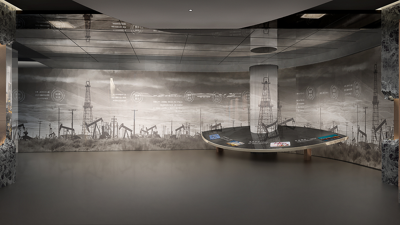 克拉玛依油田展厅