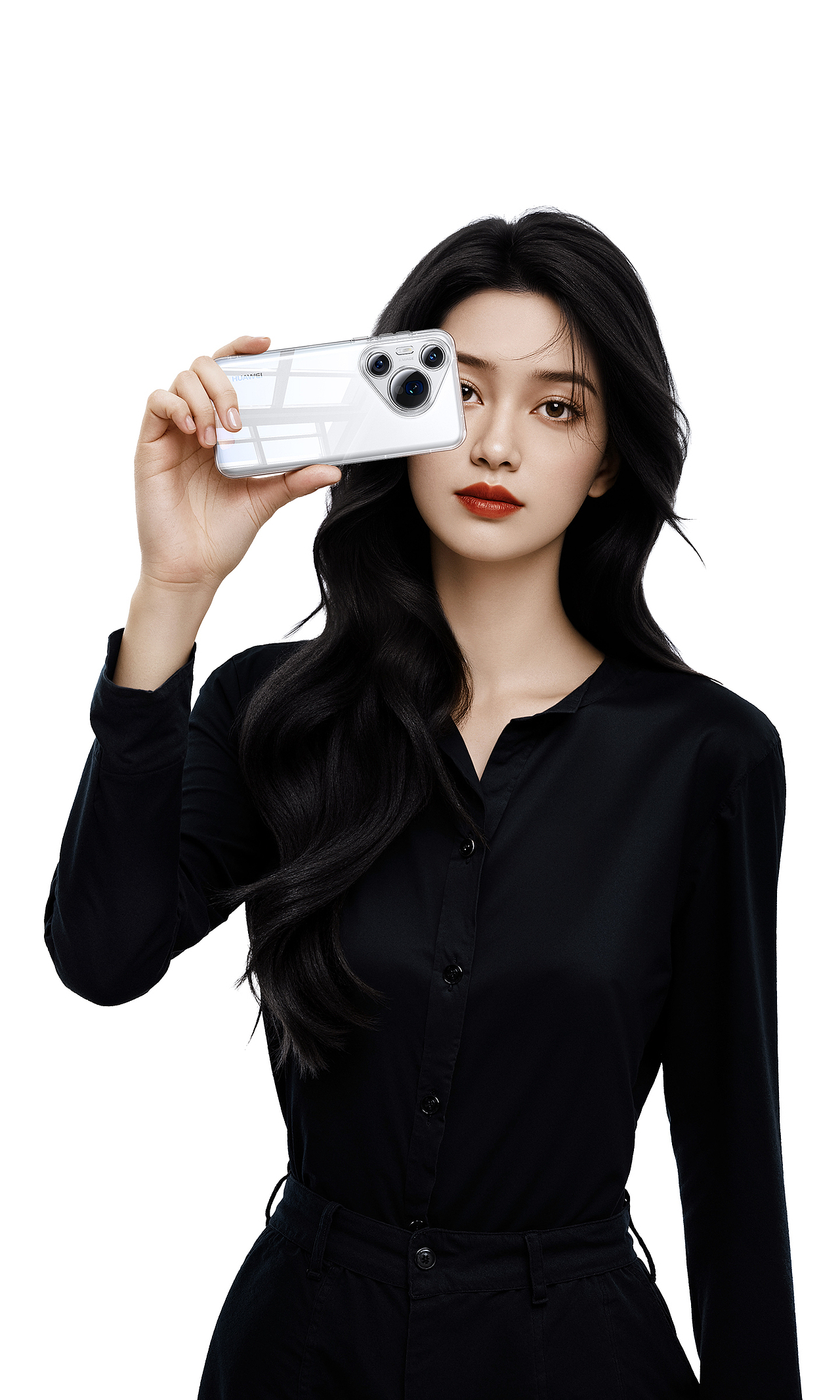 AiGC案例练习丨手机模特 Remake / 精修图素丨004