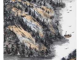 于秀波山水画作品