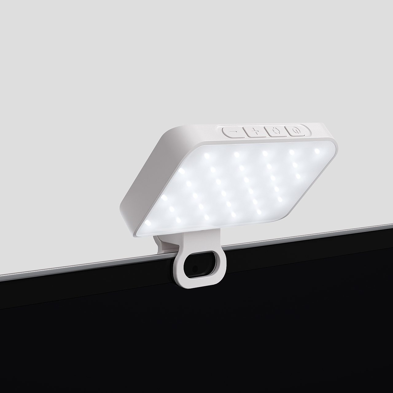 夹子补光灯-倍量单品渲染