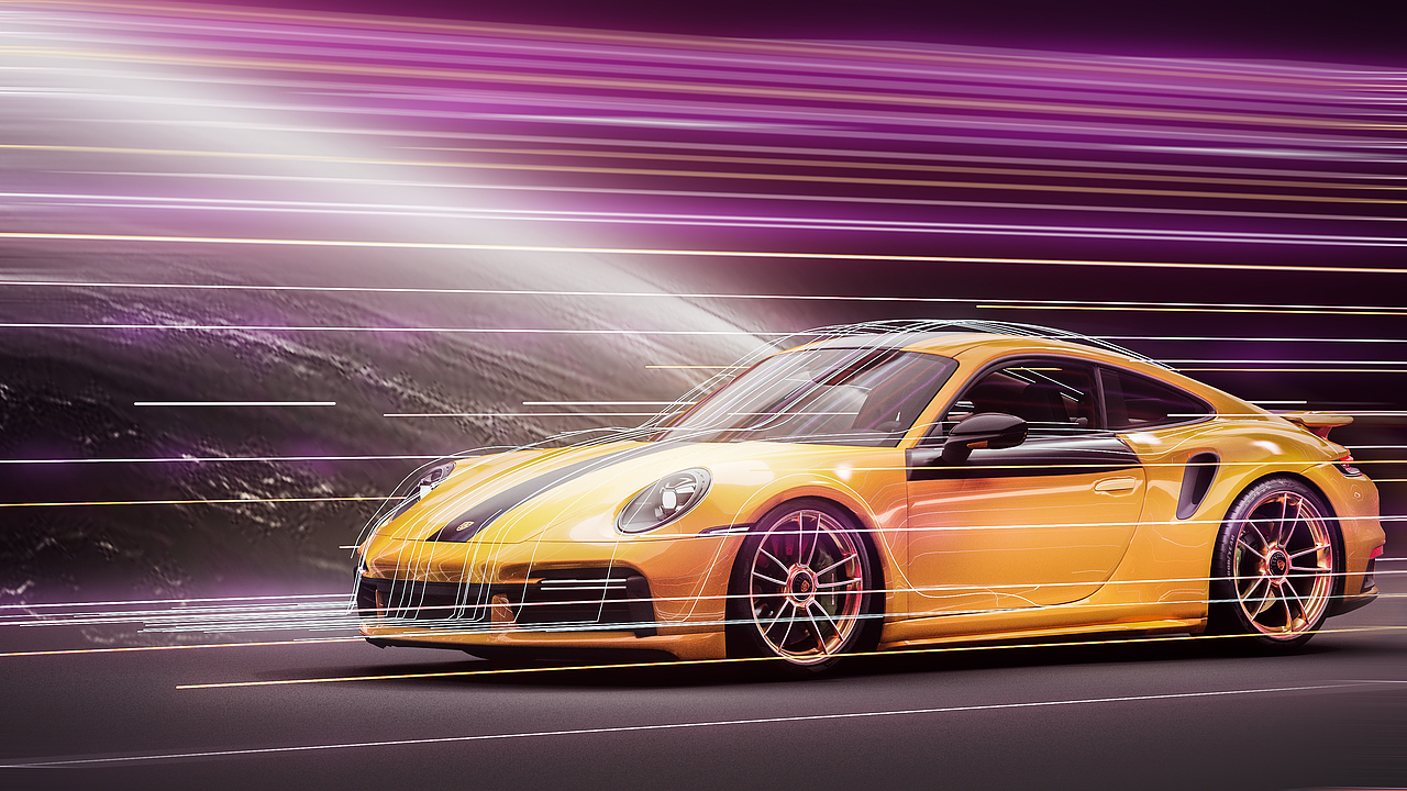 Porsche 911 Turbo s 动态设计短片