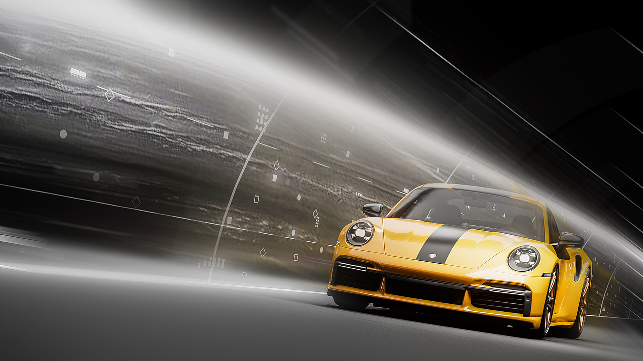 Porsche 911 Turbo s 动态设计短片