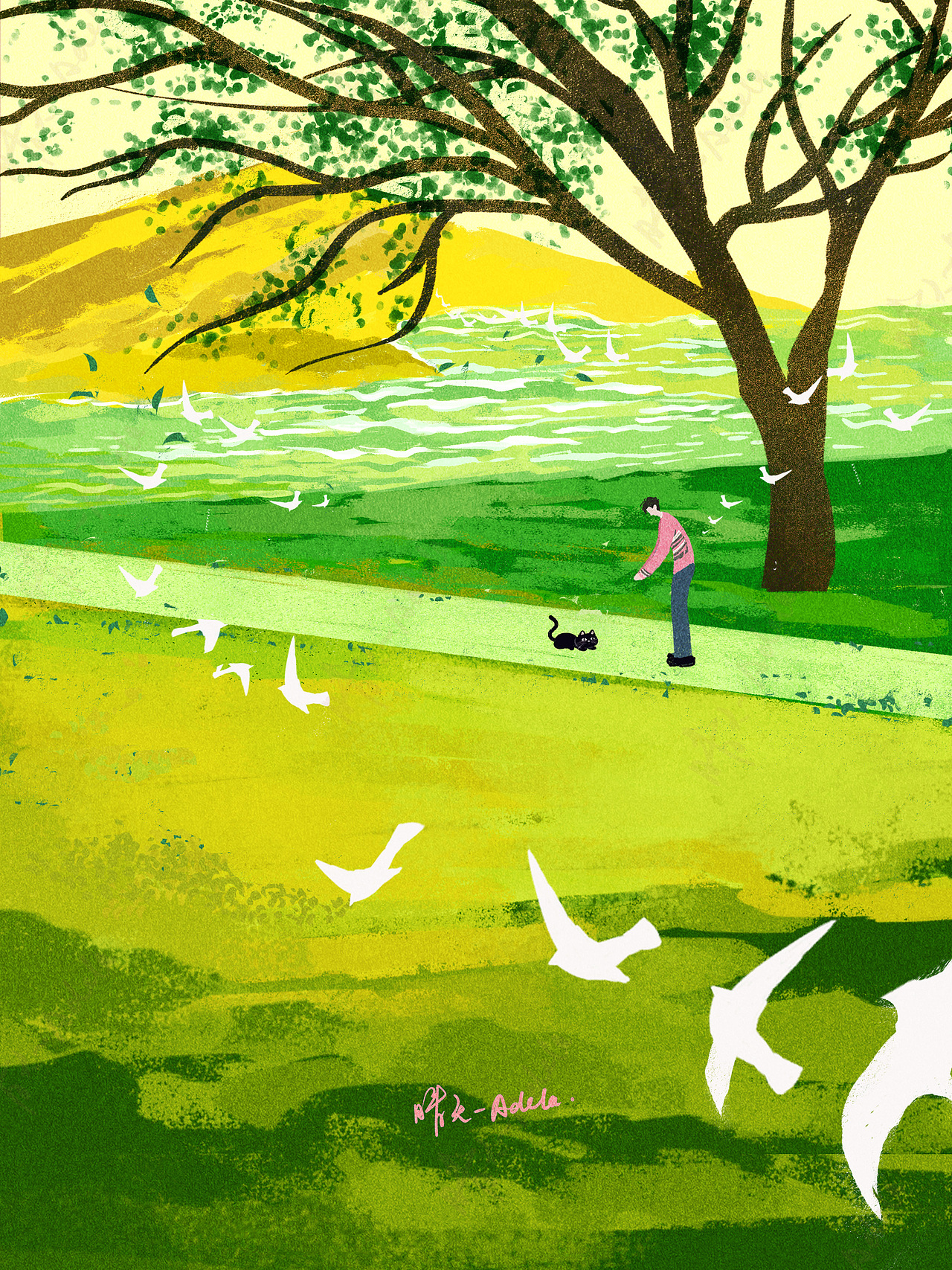 2025`九月作品合集来啦（图ZMzk3NTExOTUy） - 商业插画 - 站酷设计师晴天Adela原创素材 - 站酷ZCOOL