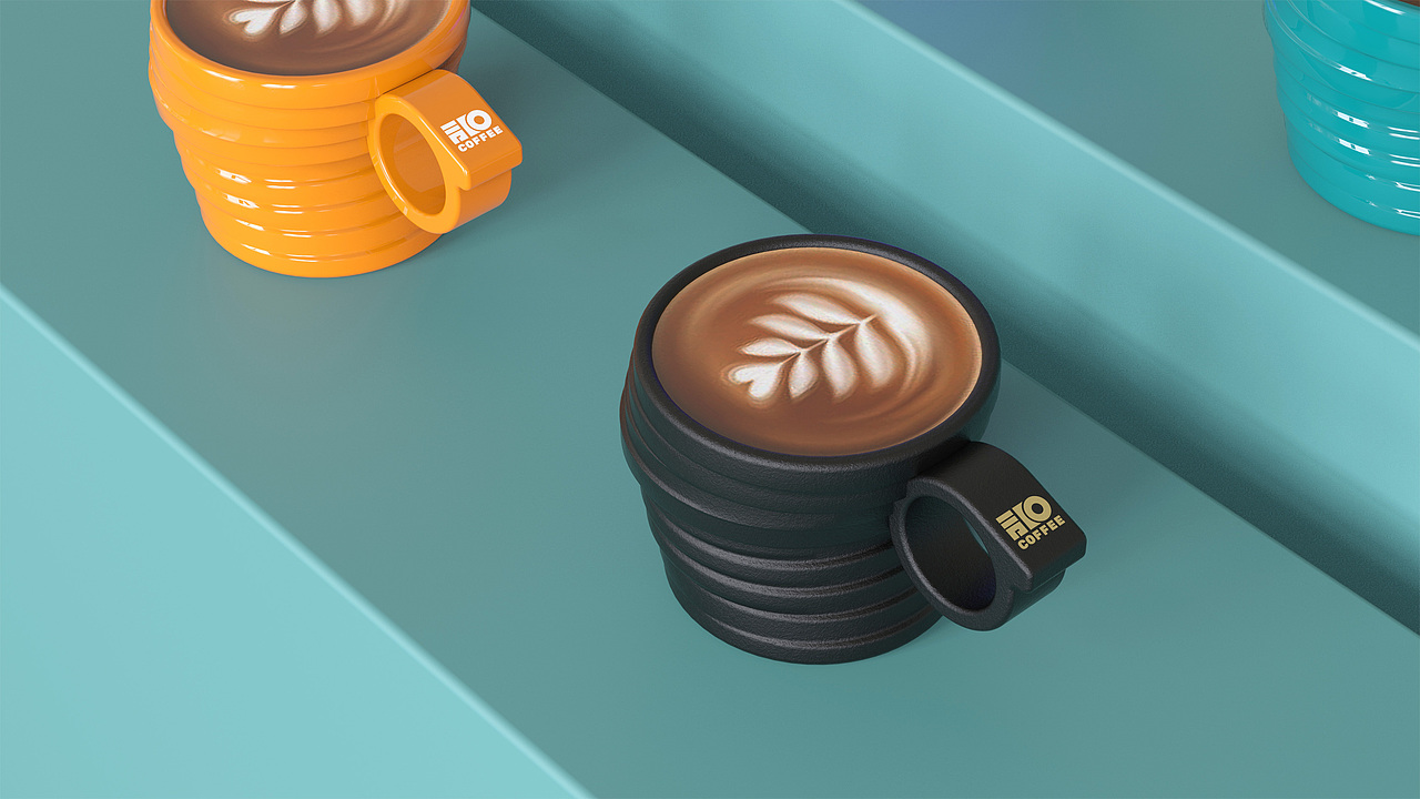 咖啡杯外观设计
