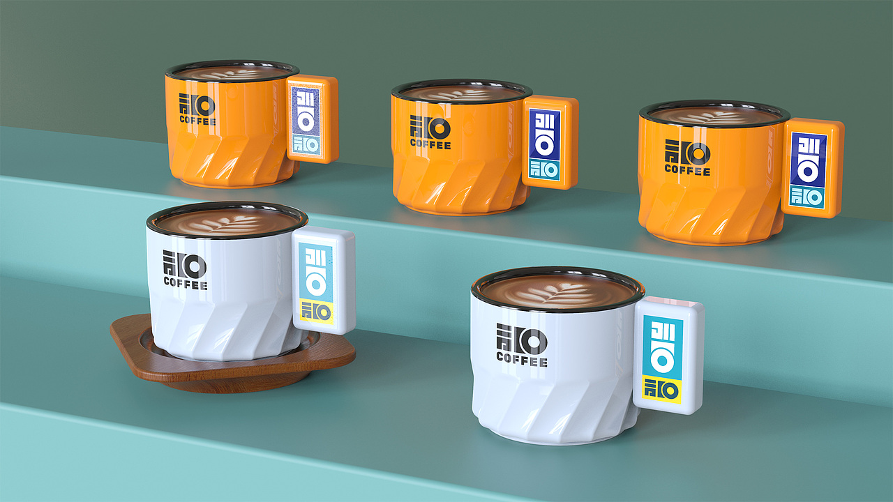 咖啡杯外观设计