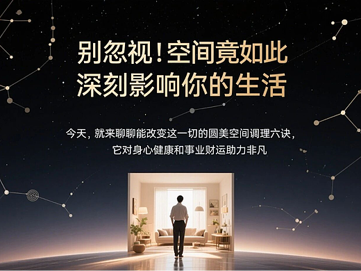 圆美空间调理六诀