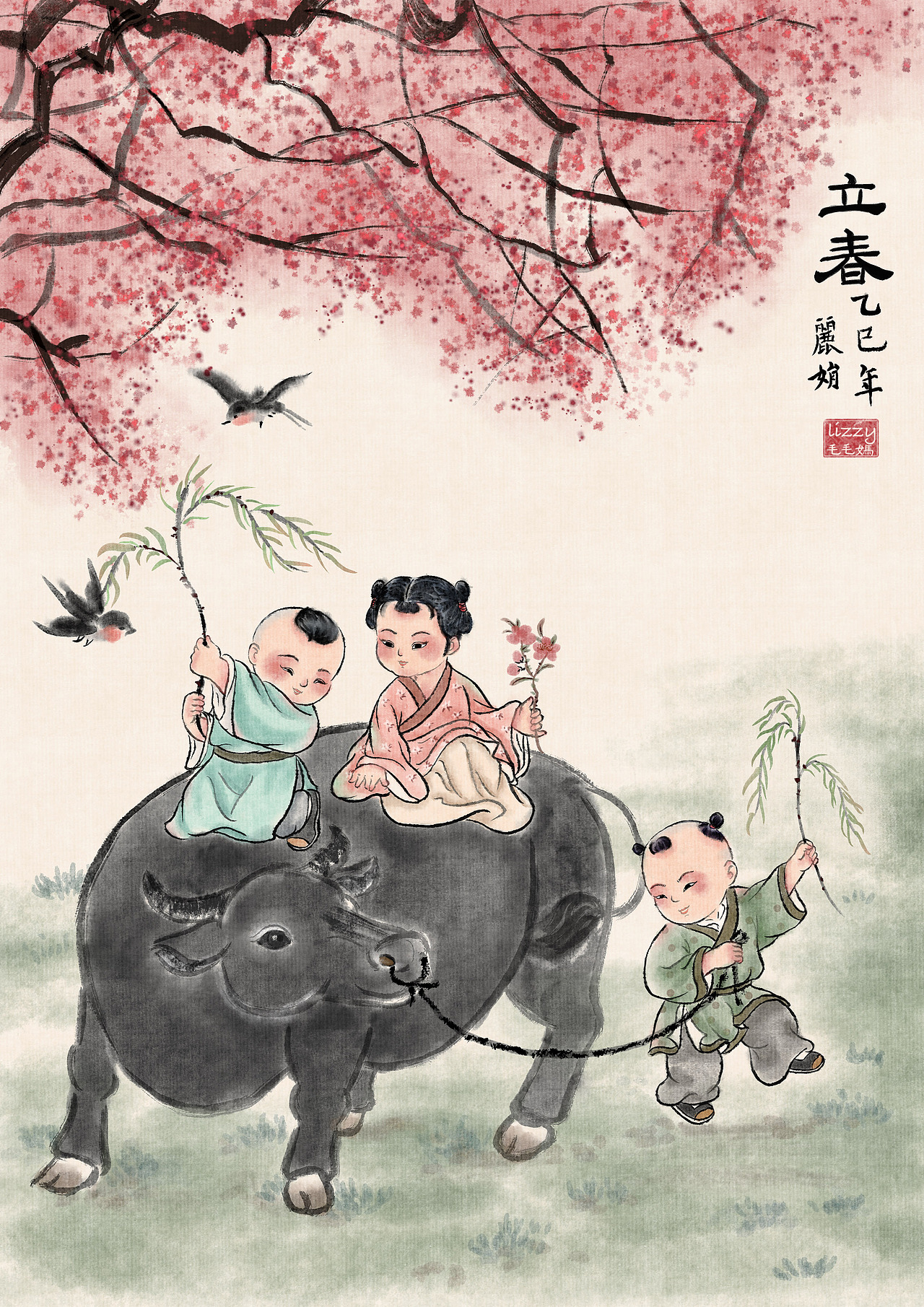 古风24节气插画(2025)(图ZMzk3NTQyMDQ4) - 艺术插画 - 站酷设计师Lizzy毛毛妈原创素材 - 站酷ZCOOL