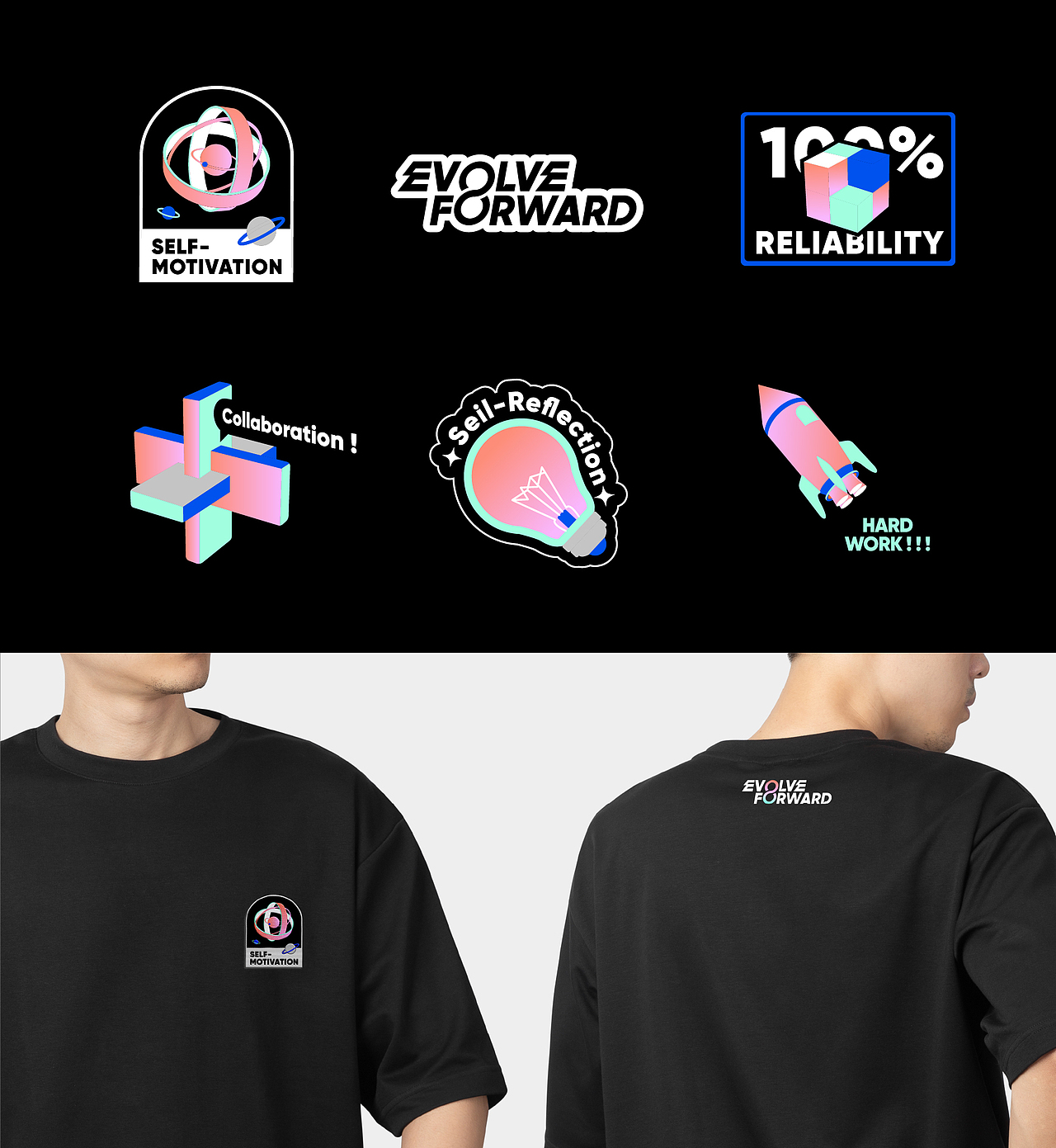 Evolve ∞ Forward - 8周年庆主视觉设计