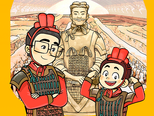 妙趣中国游学记/儿童漫画/四格漫画