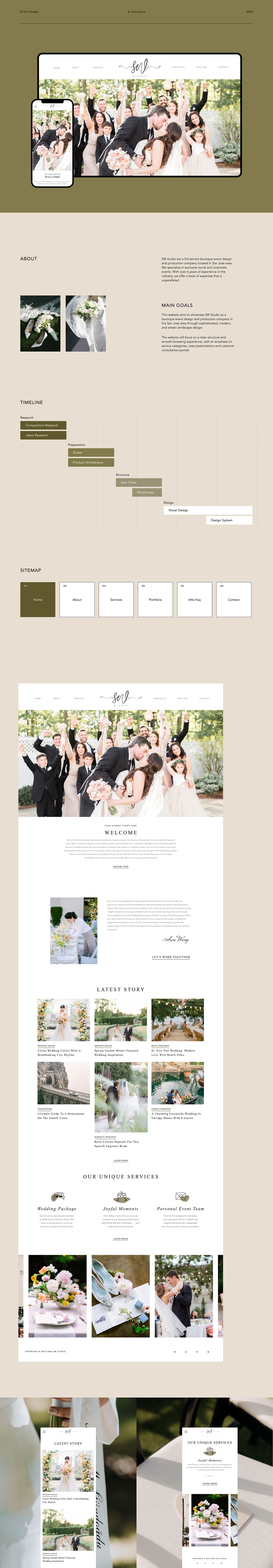 网页设计 | SW STUDIO WEBSITE