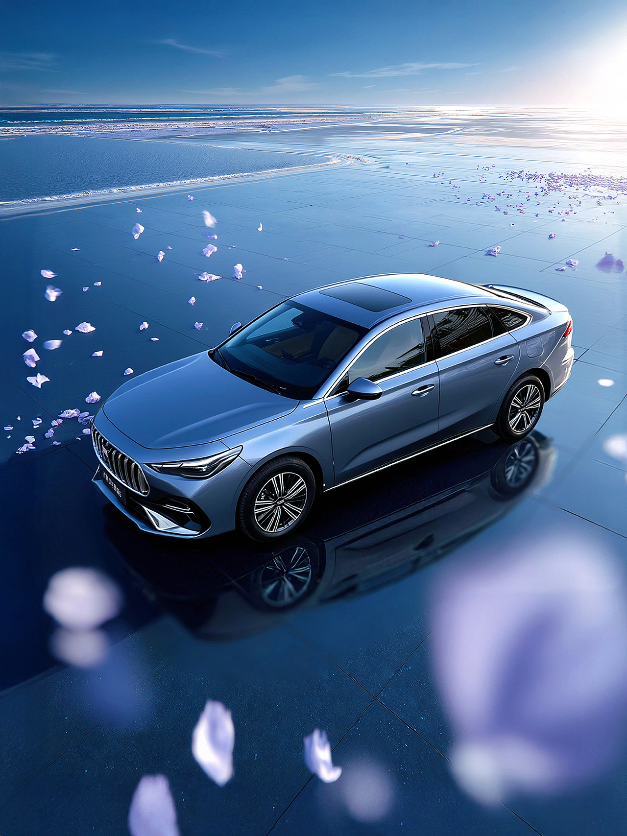 在花瓣与星光之间，你最想把副驾留给谁？（图ZMzk3NTU4ODQ4） - AI作品 - 站酷设计师VRGC研究院原创素材 - 站酷ZCOOL