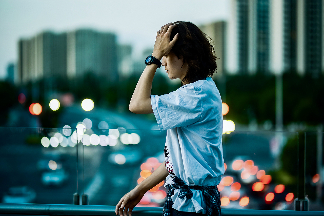 独守孤城/男模情绪感摄影写真及视频