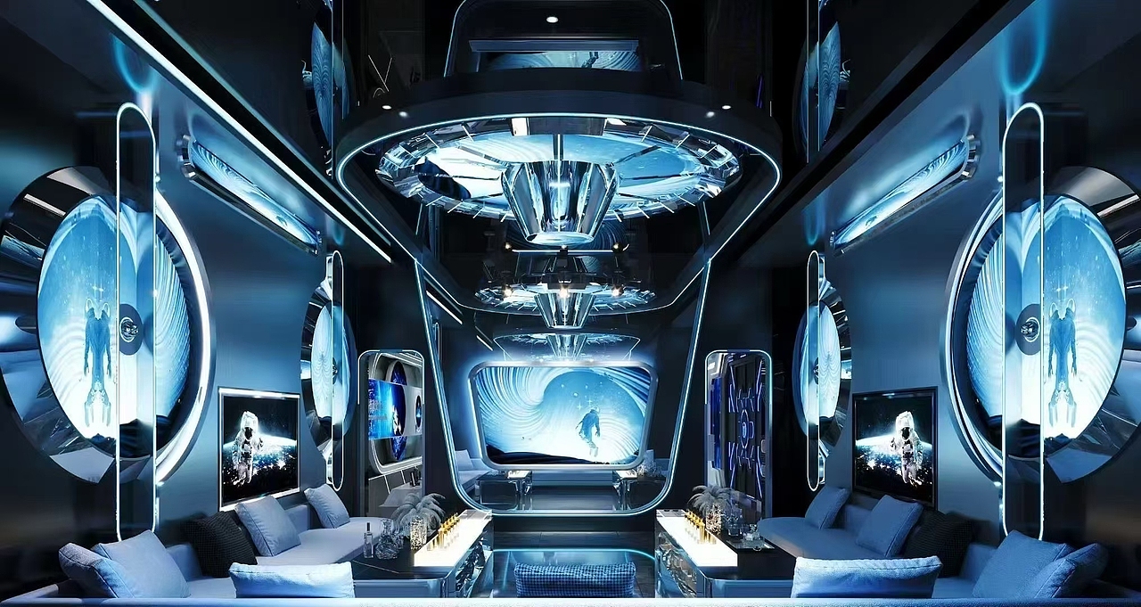 科技感展厅效果图设计