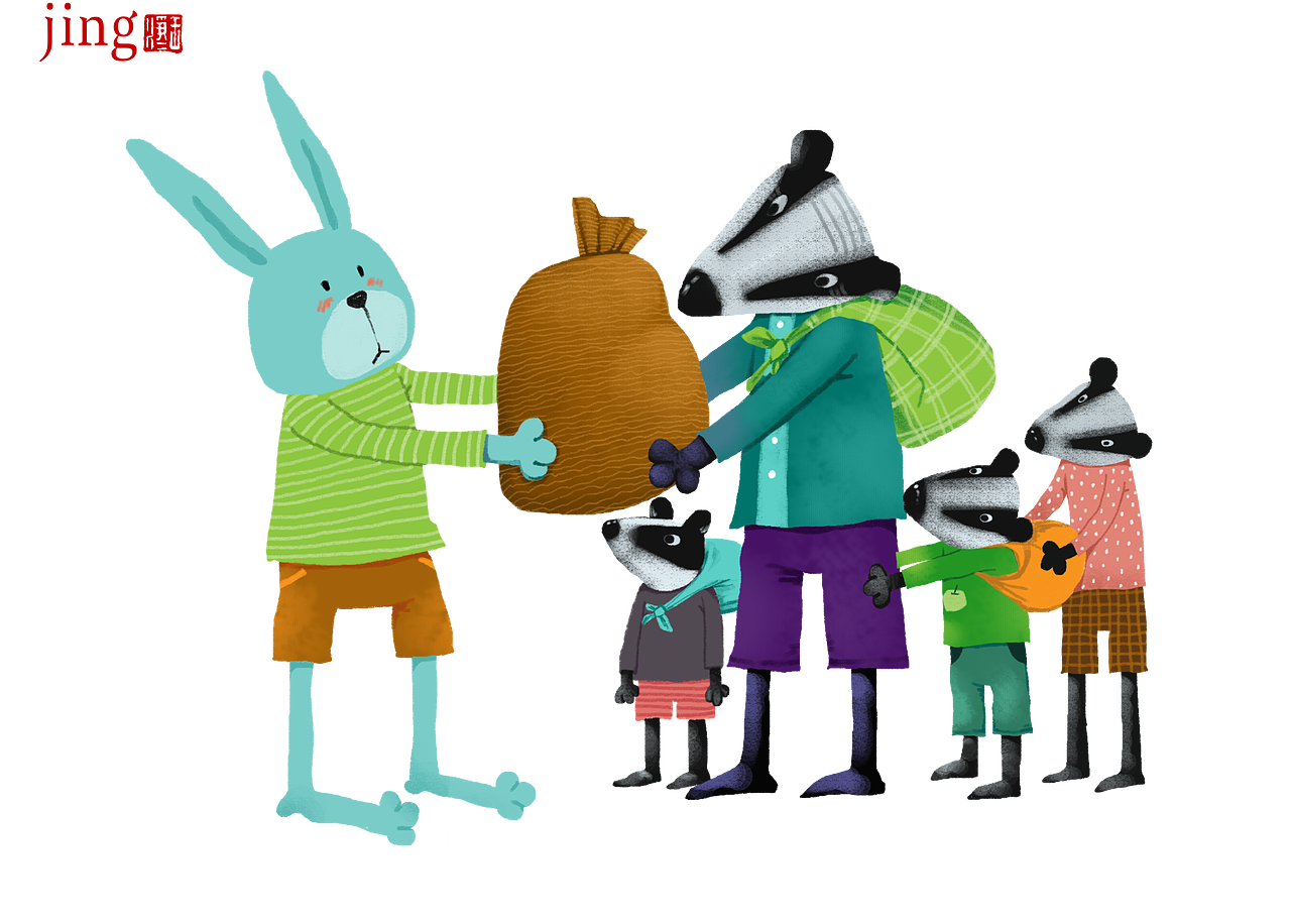 72幅动物形象插画（png格式）（图ZMzk3NTY0OTg0） - 儿童插画 - 站酷设计师画儿晴天原创素材 - 站酷ZCOOL