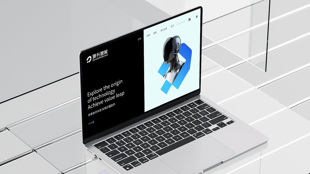 机器人人工智能灵巧手科技品牌logo设计（原创）（图ZMzk3NTY1MzM2） - 品牌 - 站酷设计师晏迪原创素材 - 站酷ZCOOL
