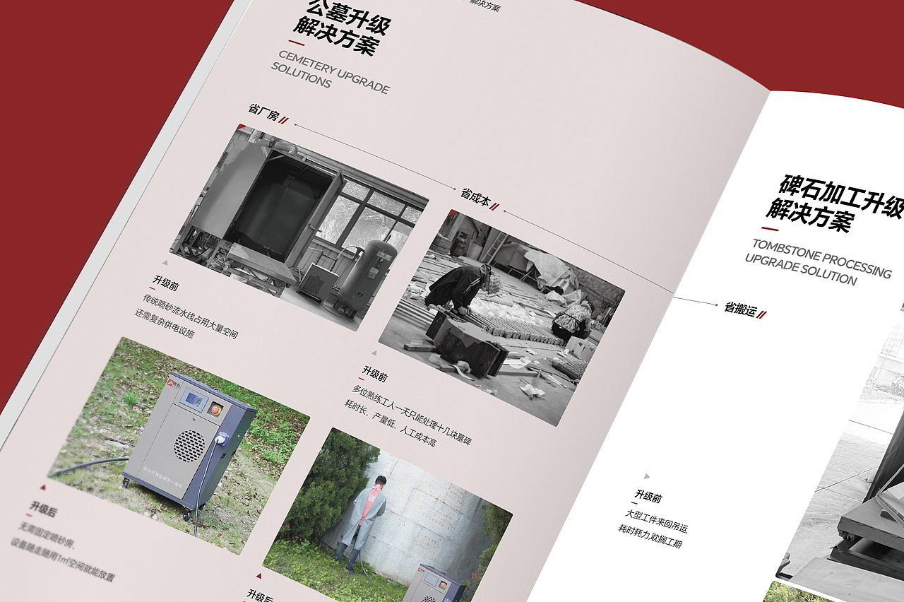 品一设计 | 企业画册 招商画册 喷工科技产品画册设计（图ZMzk3NTY5MzUy） - 书籍/画册 - 站酷设计师品一视觉设计原创素材 - 站酷ZCOOL