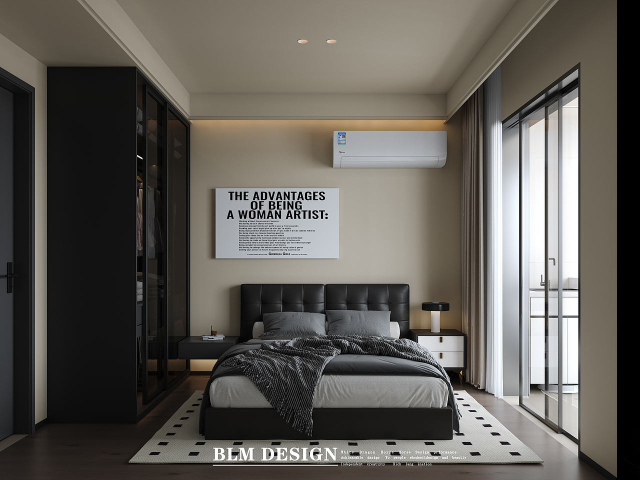 现代--白龙马效果图