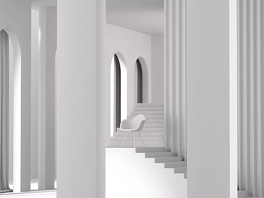 C4D椅子小场景