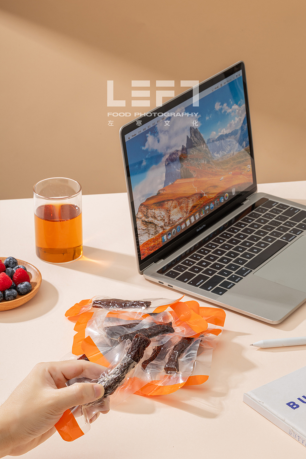 袋鼠先生 × Left Studio|乳酸菌风干牛肉