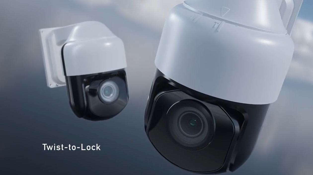 监控摄像头产品演示3C电商广告3D三维动画渲染CG视频