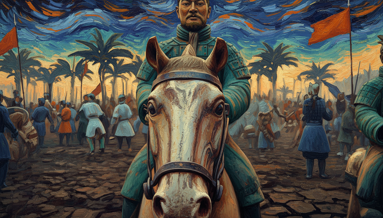 AI艺术短片-奔影凝时（图ZMzk3NTgyNjEy） - AI作品 - 站酷设计师AIGC鱼叔原创素材 - 站酷ZCOOL