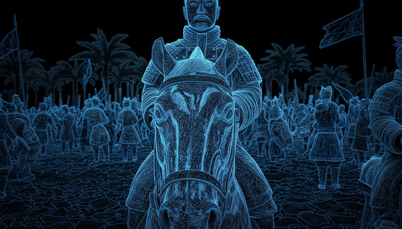 AI艺术短片-奔影凝时（图ZMzk3NTgyNjIw） - AI作品 - 站酷设计师AIGC鱼叔原创素材 - 站酷ZCOOL