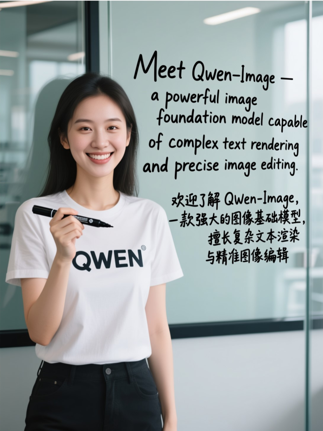 阿里开源图片生成模型Qwen-image，中英文宣传海报/PPT/文案直出，图像大模型天花板！（图ZMTUyNDUxNzY=） - 教程 - 站酷设计师黄彬AIGC原创素材 - 站酷ZCOOL