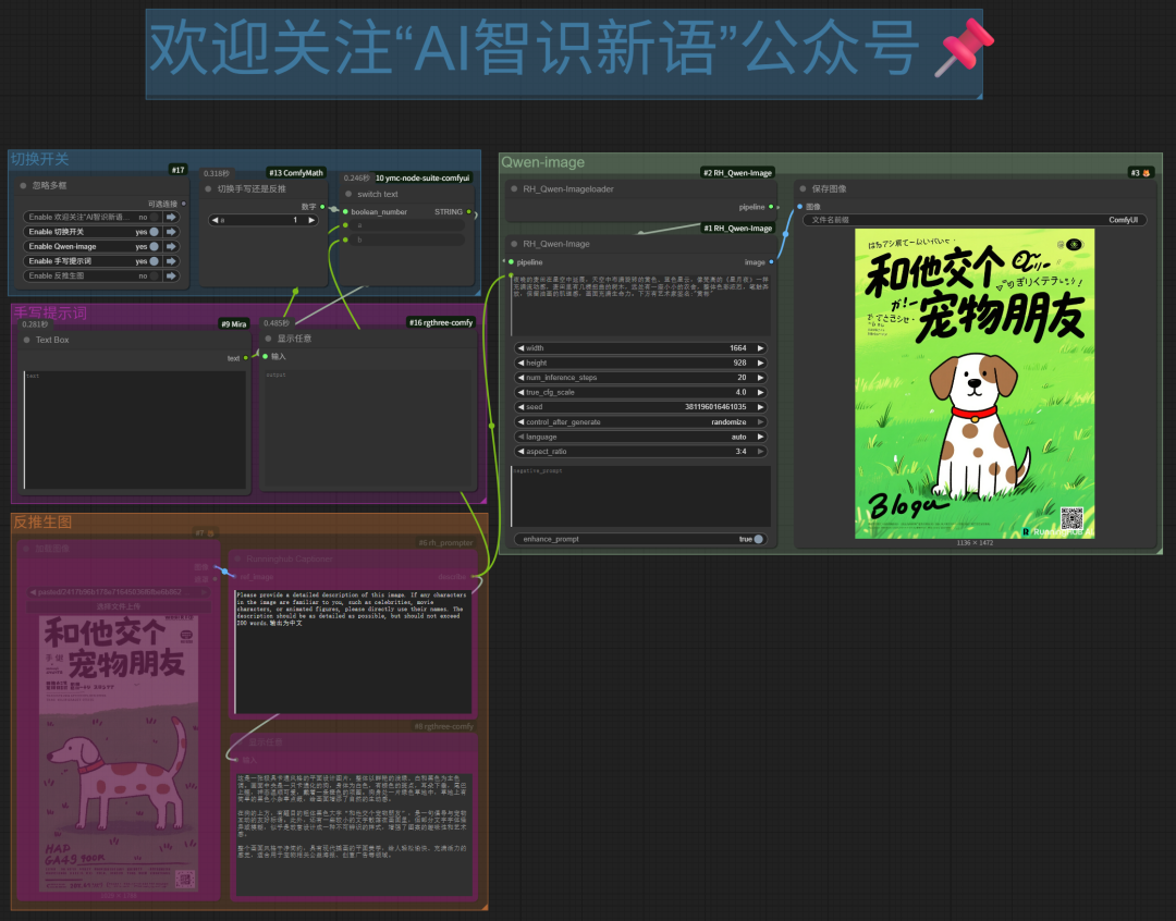 阿里开源图片生成模型Qwen-image，中英文宣传海报/PPT/文案直出，图像大模型天花板！（图ZMTUyNDUyMDQ=） - 教程 - 站酷设计师黄彬AIGC原创素材 - 站酷ZCOOL