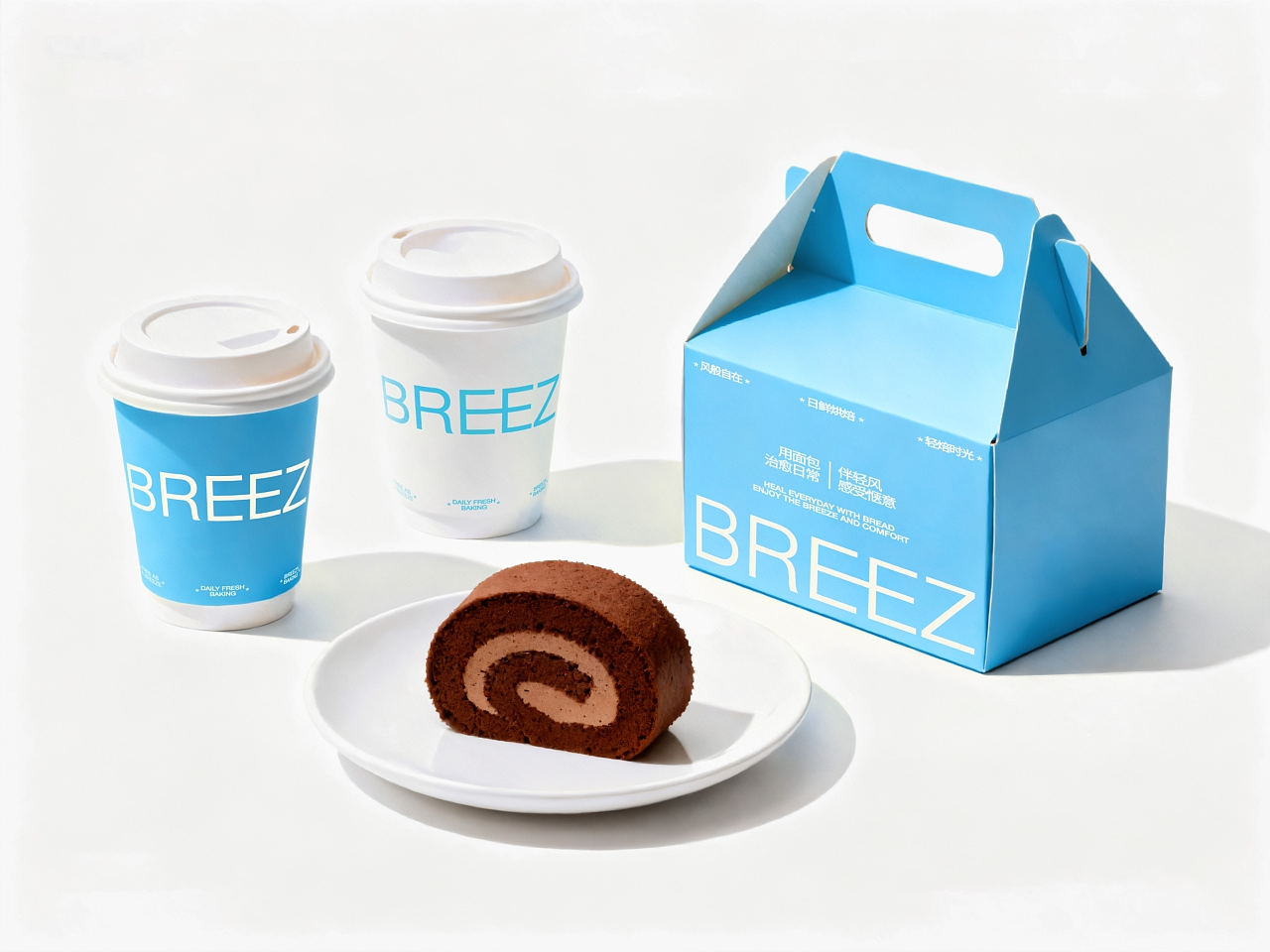 BREEZ | 烘焙品牌全案设计（图ZMzk3NTg4NTAw） - 品牌 - 站酷设计师粉末FENMO原创素材 - 站酷ZCOOL
