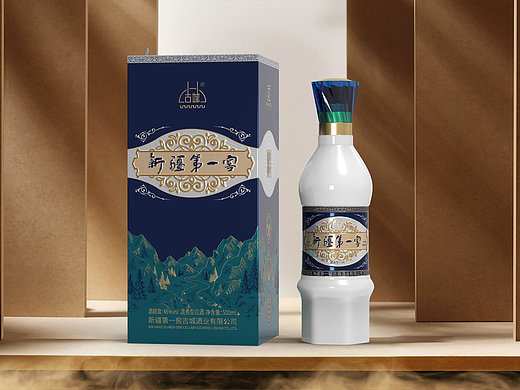 丰格创意作品——新疆第一窖古城酒业流量产品